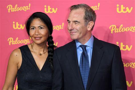 robson green partner|robson green children.